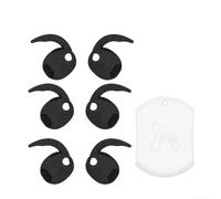 Cuscinetti auricolari di ricambio per Samsung Galaxy Buds 4, in silicone per preservare integrità e prestazioni acustiche nel tempo (nero)