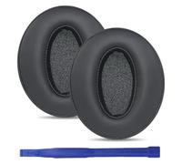 Cuscinetti auricolari di ricambio per Sennheiser hd 4.50BT 4.50BTNC 4.40BT 4.50SE 4.30G 4.20S 450BT 458BT 450 400S 350BT 300 4.50 pelle proteica (nero)