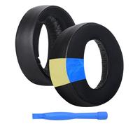 Cuscinetti Auricolari di Ricambio per Sony PlayStation 5 3D Pulse Wireless Headset PS5 di MMOBIEL - Cuscinetti Gel Raffreddante - Padiglioni Cuffie - Nero
