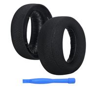 Cuscinetti Auricolari di Ricambio per Sony PlayStation 5 3D Pulse Wireless Headset PS5 di MMOBIEL - Mesh Fabric Cuscinetti Cuffie - Padiglioni Cuffie - Nero