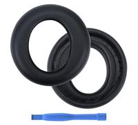 Cuscinetti Auricolari di Ricambio per Sony PlayStation 5 Pulse Elite Wireless Cuffie PS5 di MMOBIEL - Memory Foam e Protein PU Cuscinetti Cuffie - Padiglioni Cuffie - Nero
