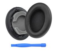 Cuscinetti Auricolari di Ricambio per Sony WH-1000XM3 Cuffie di MMOBIEL - Memory Foam Protein PU Cuscinetti Cuffie- Padiglioni Cuffie - Nero
