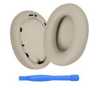 Cuscinetti Auricolari di Ricambio per Sony WH-1000XM3 Noise Cancelling Cuffie di MMOBIEL - Memory Foam e Protein PU Cuscinetti - Padiglioni Cuffie - Marrone