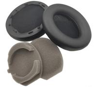 Cuscinetti auricolari di ricambio per Sony WH-1000XM5 XM4 XM3 XM2 MDR-1000X, cuscinetti auricolari in morbida pelle proteica con copertura per archetto, nero (C)