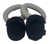 Cuscinetti auricolari di ricambio per Sony WH-1000XM5 XM4 XM3 XM2 MDR-1000X, cuscinetti auricolari in morbida pelle proteica con copertura per archetto, nero (B)