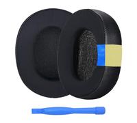 Cuscinetti Auricolari di Ricambio per SteelSeries Arctis 1/3 / 5/7 / 9 / Pro e Prime Wireless Gaming Cuffie etc. di MMOBIEL - Cuscinetti Gel Raffreddante - Nero