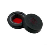 Cuscinetti auricolari di ricambio per Voyager 4220 4320 UC, comodi cuscinetti in memory foam di alta qualità, in morbida pelle sintetica (nero rosso)