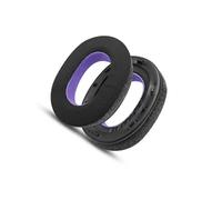 INF 2 cuscinetti refrigeranti per cuffie Sony WH-1000XM2, in seta di ghiaccio, nero/viola, 10,5 x 9 cm