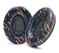 Cuscinetti auricolari di ricambio WC Wicked Cushions compatibili con le cuffie Bose QuietComfort 35 (QC35) e QuietComfort 35ii (QC35ii) e altre ancora - Comfort e durata migliorati | Navy Tiger