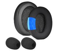 Cuscinetti auricolari durevoli microfono parabrezza per cuffie che garantiscono un comfort duraturo e facile installazione Memory Foam Ear Pad
