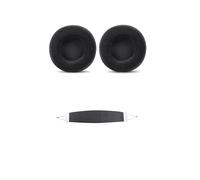 Cuscinetti auricolari e fascia di ricambio per SteelSeries Siberia V1, V2, V3 Prism Black