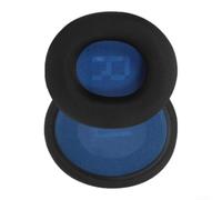Cuscinetti auricolari in memory foam per Skullcandy SLYR PRO per cuffie | 2 cuscinetti di ricambio in tessuto di seta ghiacciata, vestibilità comoda (blu scuro)