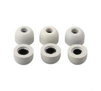 Cuscinetti auricolari in memory foam per Sony WF-1000XM4, wf-1000xm5, C700N e LinkBuds S, cuscinetti a rimbalzo lento con custodia protettiva (L nero)