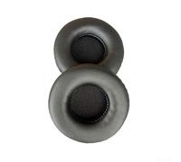 Cuscinetti auricolari in morbida pelle proteica per cuffie Jabra per evolve 20 30 40 65 - Fodera per cuscino traspirante con isolamento acustico, per uso ufficio, nero, 60 x 18 mm (C)