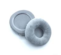 Cuscinetti auricolari in morbida pelle proteica per cuffie Jabra per evolve 20 30 40 65 - Fodera per cuscino traspirante con isolamento acustico per uso ufficio, nero, 60 x 18 mm (E)