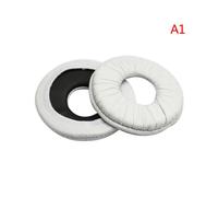 Cuscinetti auricolari in morbida schiuma, compatibili con Sony MDR-ZX100, ZX110 e ZX300, bianchi