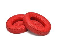 Cuscinetti auricolari in pelle di pecora per Beats Studio 2.0, 1 paio Red