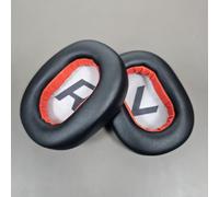 Cuscinetti auricolari in pelle di ricambio per cuffie Plantronics Backbeat Pro 2, Voyager 8200 Uc (bla