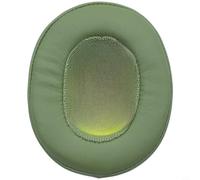 Cuscinetti auricolari in pelle proteica con memory foam, compatibili con SKULLCANDY Crusher 3.0 Wireless & HESH3, traspiranti, 90 x 70 mm, nero (D)
