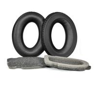 Cuscinetti auricolari in pelle proteica cuscinetti auricolari copre paraorecchie in memory foam con microfono per cuffie aeronautiche A10