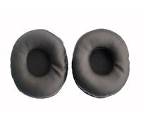 Cuscinetti auricolari in pelle, ricambio per cuffie JVC HA-S160 (tipo paraorecchie), 1 paio