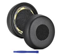 Cuscinetti auricolari in schiuma ad alta densità per cuffie Evolve 75 75+/75 MS Cuffie Auricolari Migliorato Suono Cuscinetti Manicotto