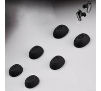 Cuscinetti auricolari in silicone e anelli di fissaggio, 2 pezzi, per BOSE Ultra II, promuovono una vestibilità stabile durante un uso prolungato (cuffia L)