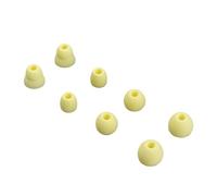 Cuscinetti auricolari in silicone per auricolari Beats Flex di ricambio per Beats X/per Powerbeats Pro, isolamento acustico (giallo)