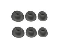 Cuscinetti auricolari in silicone per auricolari JBL Live PRO2/Free2, 3 paia (S/M/L) riutilizzabili e lavabili, accessori per cuffie Bluetooth (nero)