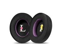 CUSCINETTI AURICOLARI INF neri e viola traspiranti per cuffie Sennheiser M