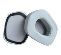 Cuscinetti auricolari morbidi a quadri per cuffie wireless Logitech G733 G335, in memory foam, con chiusura magnetica, set di ricambio ergonomici (grigio)