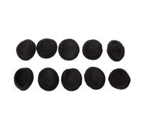 Cuscinetti auricolari morbidi in memory foam cuscino di ricambio per cuffie 10 pz/set 50 mm auricolare comodo cuscinetto auricolare copertura paraorecchie paraorecchie morbida spugna fascia auricolare