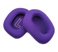 Cuscinetti auricolari morbidi per cuffie da gioco wireless Logitech G733 G335, rivestimento in pelle proteica con memory foam, cuscinetti in spugna per isolamento acustico per comfort 85 x 85 x 30 mm