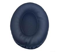 Cuscinetti auricolari neri 12 x 10 cm per uso di gioco in ufficio | nucleo in spugna, pelle proteica per superficie, resistente al sudore, protezione dalla polvere, comfort di lunga durata
