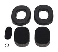 Cuscinetti auricolari per cuffie aeronautiche, accessorio per cuffie pilota, cuscinetti auricolari in silicone per la riduzione del rumore con cuscinetti in spugna, compatibili