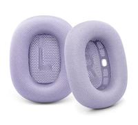 Cuscinetti auricolari per cuffie AirPods Max 2024, in tessuto a rete, con forte magnete, per cuffie sovraurali Apple 2.0 (viola)