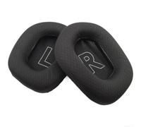 Cuscinetti auricolari per cuffie da gioco per Logitech G733 G333 G335, in spugna, con effetto gel rinfrescante, facili da installare, colore blu, 85 x 85 mm (A)
