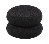 Cuscinetti auricolari per cuffie KOSS KSC35 KSC75 KSC55 in memory foam extra spesso, vestibilità comoda, diversi colori, facile installazione, due cuscinetti per maggiore durata (nero)