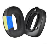 Cuscinetti auricolari per cuffie Logitech e A50x Gen4 per Gen5, con clip in plastica integrate, magneti forti, imbottitura in tessuto a rete traspirante, imbottitura in pelle sintetica per un suono