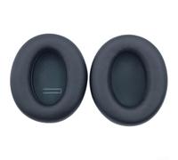 Cuscinetti auricolari per cuffie Soundcore Life Q10/Q20/Q20i, cuscinetti auricolari di ricambio in morbida pelle proteica con memory foam, traspiranti e delicati sulla pelle, facili da montare (2