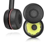 INF Cuscinetti auricolari per Jabra Evolve 75/75+ / 75 UC / 75MS, Migliore esperienza sonora, Morbidi e confortevoli, Vestibilità perfetta, Esperienza sonora migliorata, Installazione facile