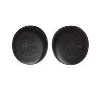 Cuscinetti Auricolari per Jabra Evolve2 75 PC Wireless Cuffie (Non compatibile con Evolve 75), Morbida Pelle Proteica (Nero)