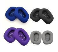 Cuscinetti auricolari per Logitech G733 G335 cuffie auricolari Cuscino copertura schiuma spugna (Black)