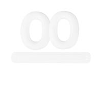 Cuscinetti auricolari per Sony INZONE H9 II, con o senza archetto, per Sony INZONE H9 II (cuscinetti per archetto + 2 cuscinetti (bianco)