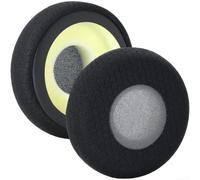 Cuscinetti auricolari premium per cuffie Jabra per evolve 20se, 30II, 65+, morbide parti in memory foam, colore grigio (E)