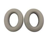 Cuscinetti auricolari ricambio con esterno, Gray brown | Cerchi montaggio con scanalature integrate, imbottitura in schiuma resilienza, gruppi cuscinetti