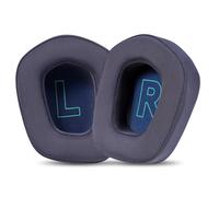 INF 2 cuscinetti refrigeranti compatibili con Logitech G733 G335, tessuto di seta ghiaccio, 10 x 9 cm