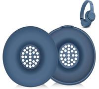 Cuscinetti auricolari Solo4 in silicone, compatibili con Beats Solo 4 Wireless Bluetooth, lavabili, resistenti al sudore e ai graffi, cuscinetti protettivi (blu)