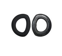 INF 2 cuscinetti di ricambio compatibili con Sennheiser HD800 HD800s, in pelle proteica, nero, 12,5 x 11 cm