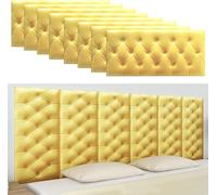 Cuscinetti autoadesivi anti-collisione da parete, morbidi pannelli di sicurezza per la protezione dei bambini, perfetti per testiera e panca/schienale del sedile in soggiorno e stanza dei bambini